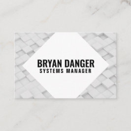 Personlig "Box World" (Storbritannien/euro) Visitkort