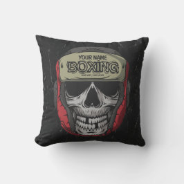 Personlig Boxer Fight Klubb Skeleton Boxing Gym Kudde