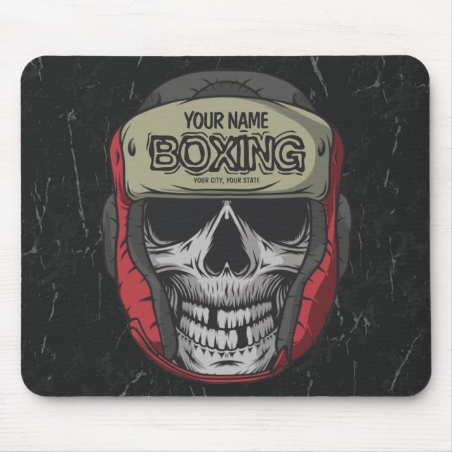 Personlig Boxer Fight Klubb Skeleton Boxing Gym Musmatta (Framsidan)