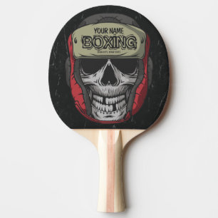 Personlig Boxer Fight Klubb Skeleton Boxing Gym Pingisracket