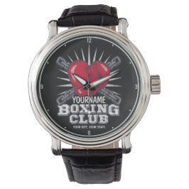 Personlig Boxing-handskar Fighter Champion Boxer Armbandsur