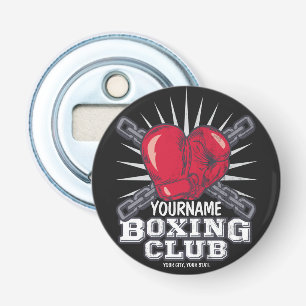 Personlig Boxing-handskar Fighter Champion Boxer Flasköppnare