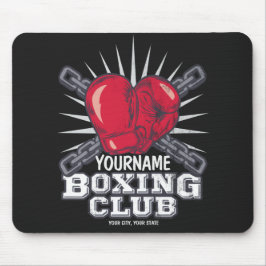 Personlig Boxing-handskar Fighter Champion Boxer Musmatta