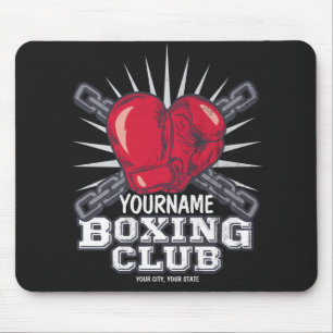 Personlig Boxing-handskar Fighter Champion Boxer Musmatta