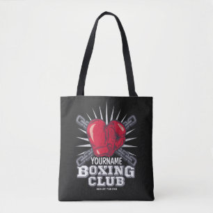 Personlig Boxing-handskar Fighter Champion Boxer Tygkasse