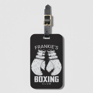 Personlig Boxing Klubb Boxer Gym Fighter Handskar Bagagebricka