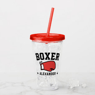 Personlig boxningsboxare take away mugg