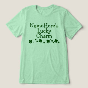 Personlig Boykompis Lucky Charm St. Patrick's Tee Shirt