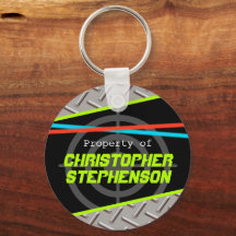 Personlig Boys Laser Märkre Theme Namn ID