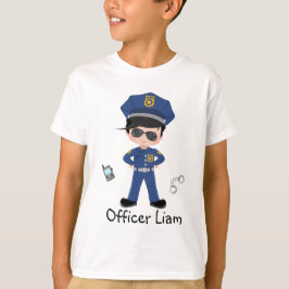 Personlig Boys polis Law Enforcement T Shirt