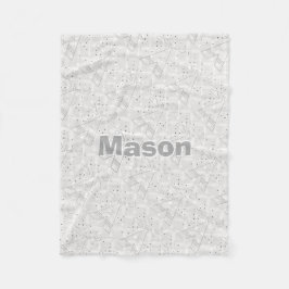 Personlig Boys Room Modern Teepee Arrow Mönster Fleecefilt