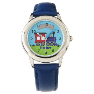 Personlig Boys Tåg Choo Choo Watch by CBendel Armbandsur