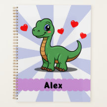 Personlig Brachiosaurus Dinosaurie Planerare