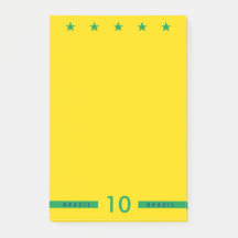 Personlig Brasilien Flagga Färg Vm fotboll