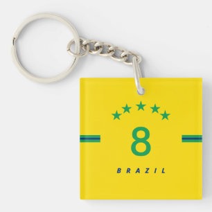 Personlig Brasilien, Flagga, Färger Vm