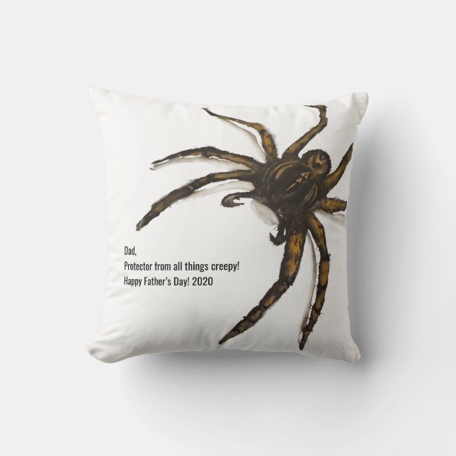 Personlig Brev dekorativ kudde för Pappa Far (Framsida)