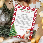 Personlig brev från Jultomten julinv Inbjudningar<br><div class="desc">Personlig brev från Jultomten. Ge ditt barn i år speciellt,  sött brev från Santa. Samling: https://www.zazzle.com/collections/love_christmas_collection-119212194434211063</div>