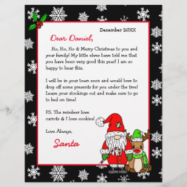 Personlig Brev från Santa for Children