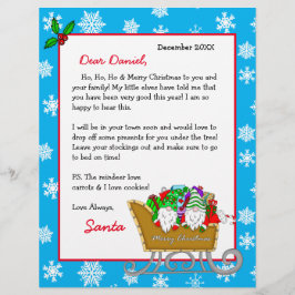Personlig Brev från Santa for Children