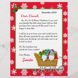 Personlig Brev från Santa for Children