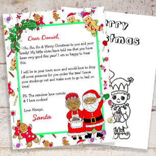 Personlig Brev från Santa for Children