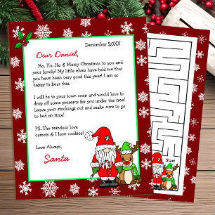 Personlig Brev från Santa for Children