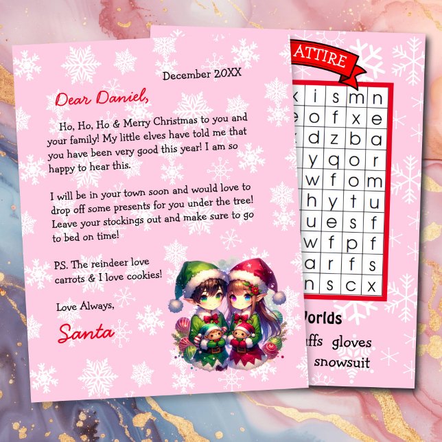 Personlig Brev från Santa for Children (Skapare uppladdad)
