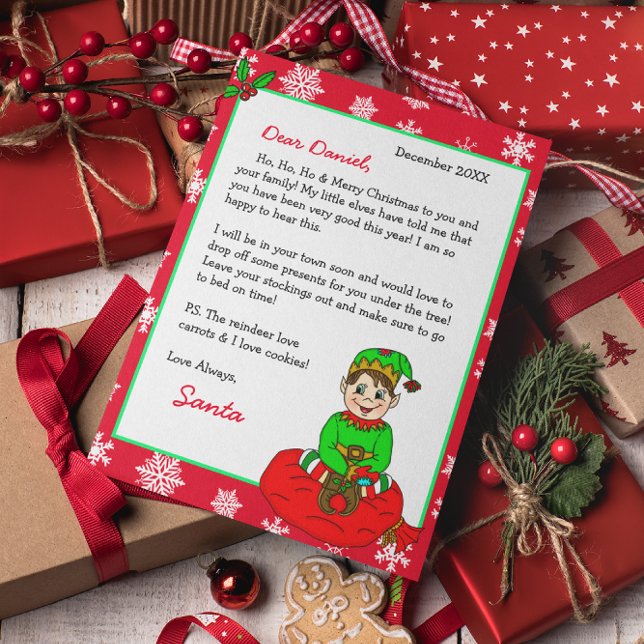 Personlig Brev från Santa for Children (Skapare uppladdad)