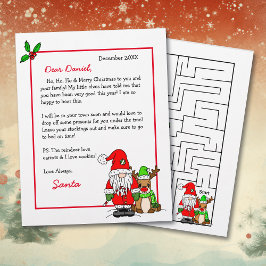 Personlig Brev från Santa for Children