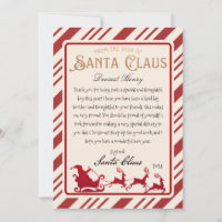 Personlig Brev från Santa Printable