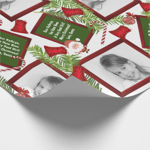 Personlig Brev från Santa w/Photo Presentpapper