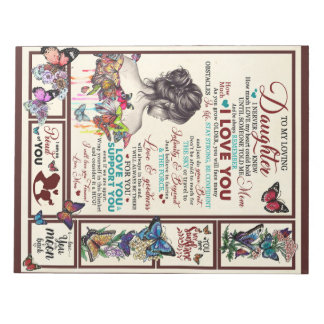 Personlig Brev till min dotter Anteckningsblock