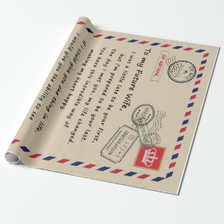 Personlig Brev till min framtida fru Presentpapper