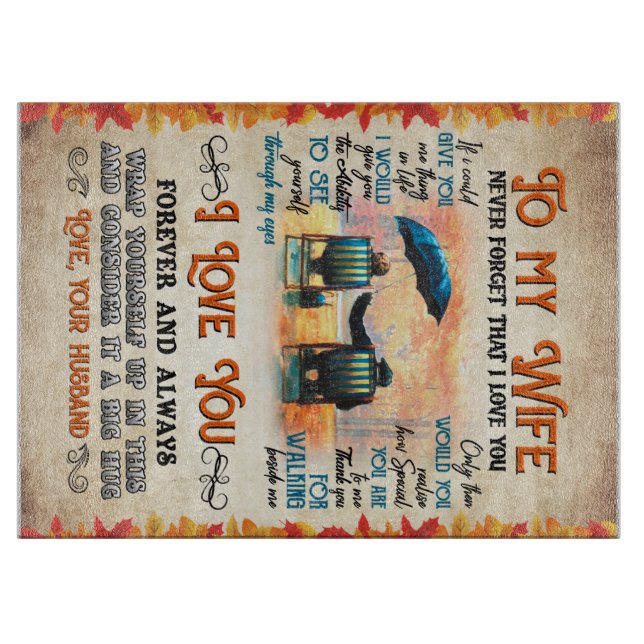 Personlig Brev till min fru Kärlek från Make B (Framsidan)