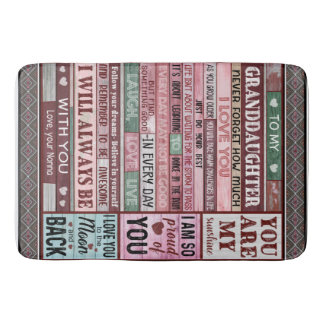 Personlig Brev till min mordotter Badrumsmatta