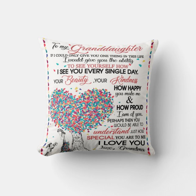 Personlig Brev till min mordotter Kudde (Framsida)