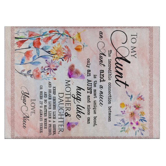 Personlig Brev till min Moster (Framsidan)