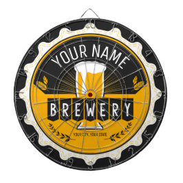 Personlig Brewery Beer Flaska Cap Pub Darttavla