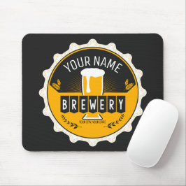Personlig Brewery Beer Flaska Cap Pub Musmatta