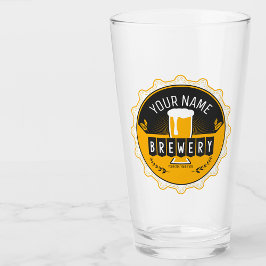 Personlig Brewery Craft Beer Flaska Cap Pub Glaskopp