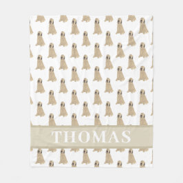 Personlig Briard Fleecefilt