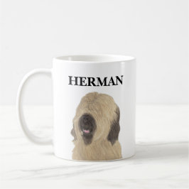 Personlig Briard Kaffemugg