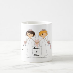 Personlig Bride & Bride Mugg