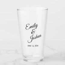 Personlig Bride Groom Namn Bröllop