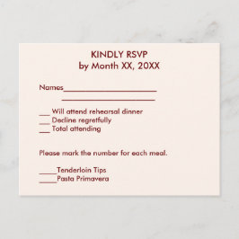 Personlig Bride & Groom OSA Bröllop vykort