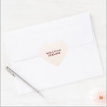 Personlig Bride & Groom Wedding Stickers Hjärtformat Klistermärke<br><div class="desc">Personligens brider och groomsbröllop för inbjudningskuvert eller något annat. Skrivbordet och produkterna där du kan lägga till ditt foto eller din design. Här visas textmallarna för speciella bröllop firande för att du ska komma igång. All text är justerbar för att flytta,  ändra storlek på och ändra teckensnitt och färg.</div>
