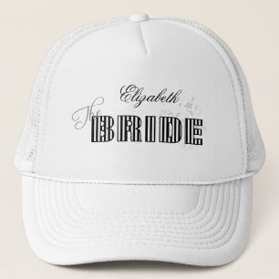 Personlig Brides Hat Keps