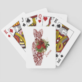 Personlig Bridesmaias gåvor Casinokort