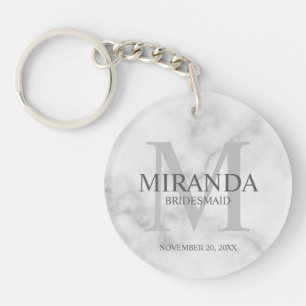 Personlig Bridesmaias Monogram och Namn