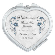 Personlig Bridesmaid Blommigt